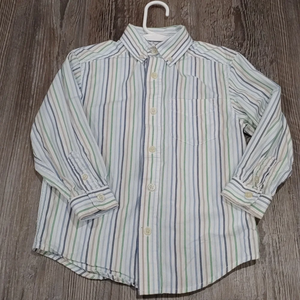 Children's Place Size 4 Bottom Down Dress Shirt